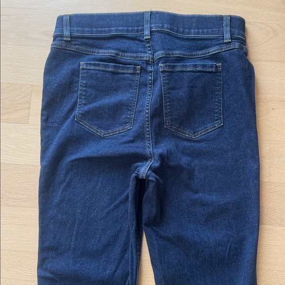 SPANX Midnight Shade Dark Blue Skinny Jeans L - Picture 2 of 7